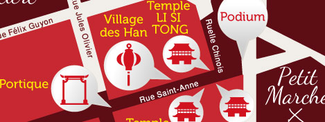 Emplacement du village des Han