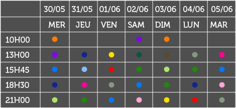 Programme CINÉPALMES - SAINTE-MARIE