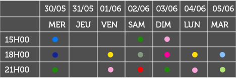 Programme GRAND ÉCRAN - SAINT-GILLES