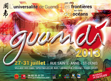 affiche du Guandi 2013